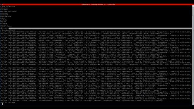 Designing Mongo Schema For Saiku Analytics
