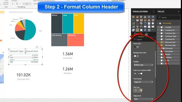 Power BI A16 - How To Format A Table (Student Project) смотреть онлайн