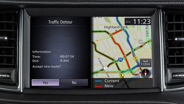 2023 INFINITI QX50 - SiriusXM® Traffic (if so equipped) смотреть онлайн