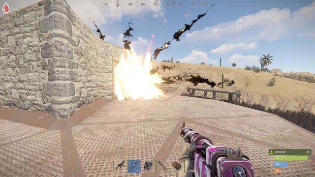 Мой ДОМ с БУНКЕРОМ под ВОДОЙ никто не зарейдит в Раст/Rust смотреть онлайн