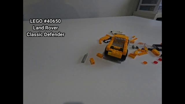 LEGO Land Rover Defender Build смотреть онлайн