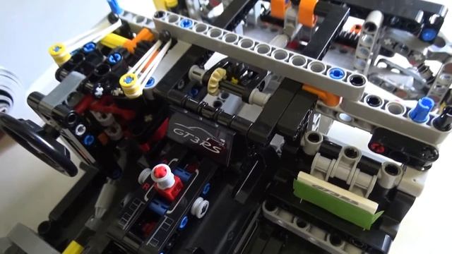 LEGO TECHNIC - 42056 Porsche 911 GT3 RS Baubox 1 - Build deutsch смотреть онлайн