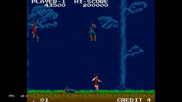 Legend of Kage (Arcade) on PlayStation Classic смотреть онлайн