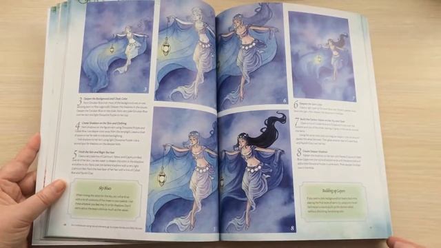 Книга  | Fantasy Fashion Art Studio | Быстрый обзор | Книга по рисованию в стиле Фэнтези