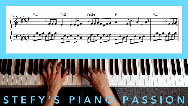 Faded | Alan Walker | Piano Tutorial | Stefy‘s Piano Passion смотреть онлайн