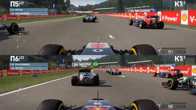 Веселились как могли :D | F1 2014 на двоих смотреть онлайн