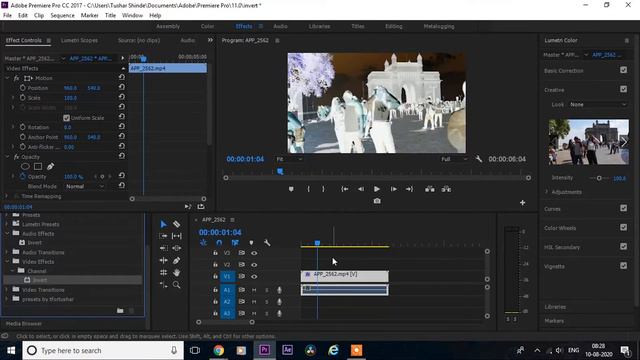 Negative Video Effect In Premiere Pro | X Ray Effect Tutorial смотреть онлайн