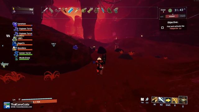Risk Of Rain 2 [Online Co-op] : Co-op Campaign ~ Victory! - Beat The Boss - Via Dedicated Server