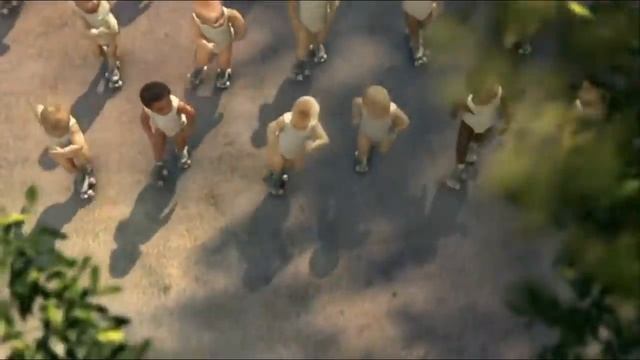 Evian Roller Babies - Groovy Baby Music Video смотреть онлайн