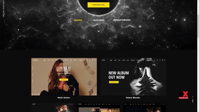 Hyperbent - A Modern Music WordPress Theme Major Herb смотреть онлайн