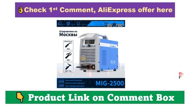 Keygree Mig-2500 220v 3 In 1 Arc Tig Mig Welding Machine смотреть онлайн