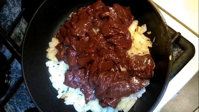 Говяжья печень в соусе!Очень вкусно! смотреть онлайн
