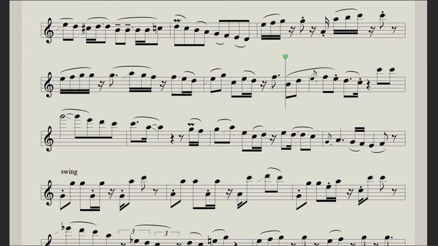 Santa Claus Is Coming To Town - (Sheet music for saxophone alto) смотреть онлайн