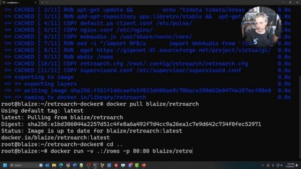 RetroArch in a Docker Container! Play Old School Games in Browser!