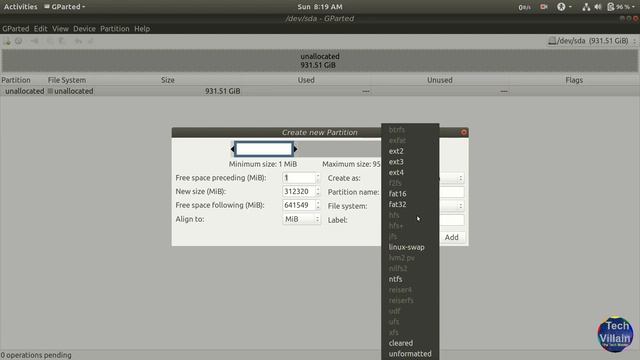 Creating disk partitions with GParted-Bangla. смотреть онлайн