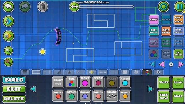 Как сделать пульсацию блоков? Geometry Dash смотреть онлайн
