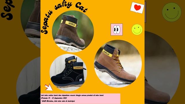 Sepatu safty Cat смотреть онлайн