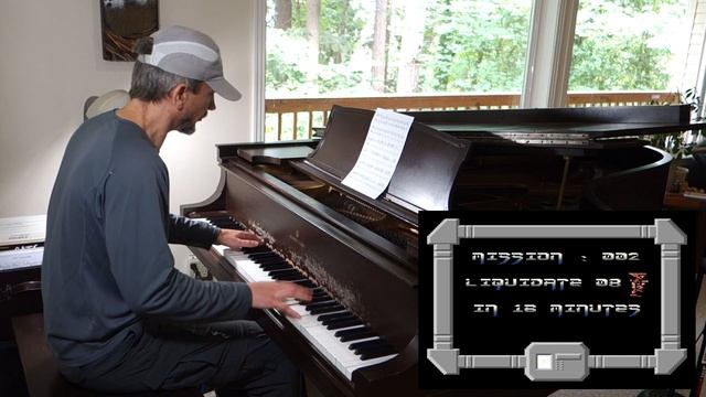 Mission A.D. C64 piano arrangement смотреть онлайн