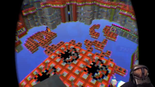 Minecraft Oculus Rift DK2 - Stream - Мини игры в виртуальной реальности! смотреть онлайн