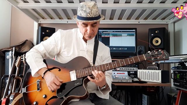 The Pink Panther Henri Mancini - Guitar Cover - Milos Kracunovic on the (Godin 5th Avenue) смотреть онлайн