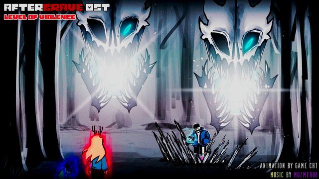 deltarune au : Aftergrave ost " Level of Violence " смотреть онлайн