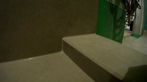 Укладка керамогранита с запилом углов.