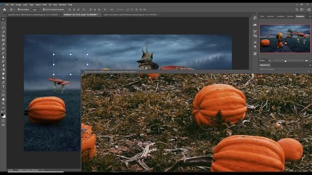 Its My Halloween Art In Photoshop смотреть онлайн
