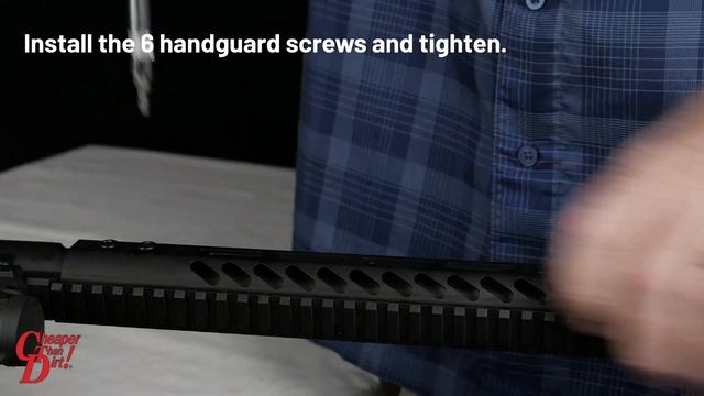 How to Install the GunTec 15" Free-Float M-LOK AR-15 Handguard смотреть онлайн