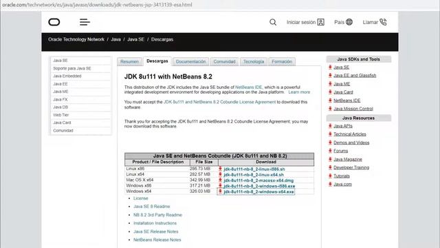 CURSO DE PROGRAMACIÓN EN JAVA || INSTALACIÓN DE JDK Y NETBEANS || смотреть онлайн