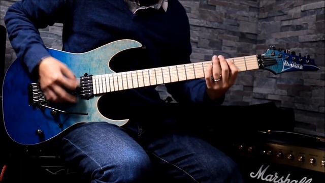 Ibanez / Premium Series RG6PCMLTD-BRG Blue Reef Gradation アイバニーズ【S/N I161017771】【WEBSHOP】 смотреть онлайн