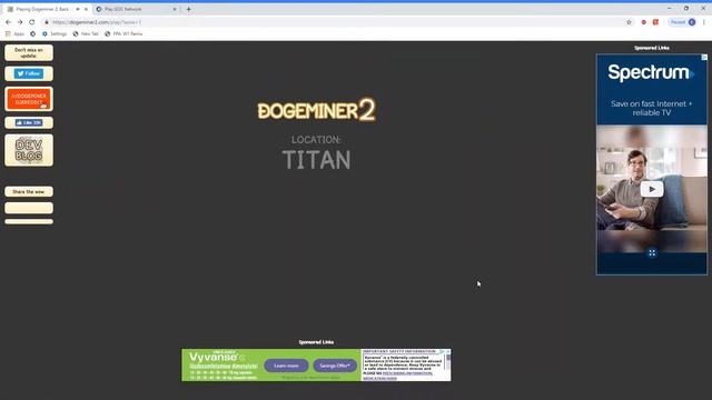 TIMELINE 100 doge miner 2! Earth to titan in just a few minutes. смотреть онлайн