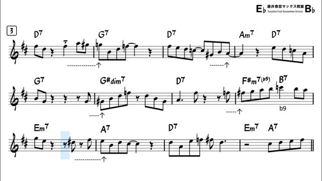 How to Improvise - F Blues - Tutorial for Alto Sax -10 (b9th altered tension notes) - Revised смотреть онлайн