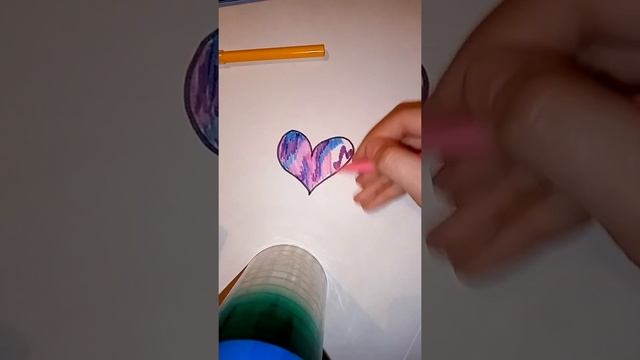 Как нарисовать космос? Вот ответ?? смотреть онлайн