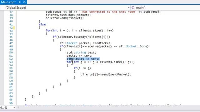 C++ Sfml 2.0 Made Easy Tutorial 26 - Socket Selectors смотреть онлайн