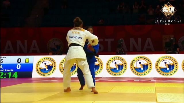 Sarah Leonie CYSIQUE vs Nora GJAKOVA - FINAL - Qazaqstan Barysy Grand Slam 2023- 柔道 смотреть онлайн