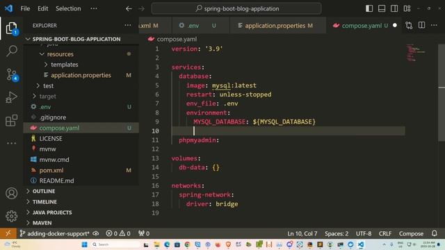Adding Docker Support to a Spring Boot App смотреть онлайн