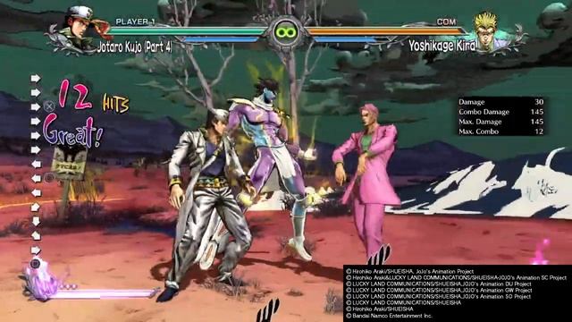 JJBA ASBR - Гайд на Джотаро 4