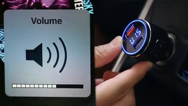 VicTsing Bluetooth 5.0 FM Transmitter LCD Car QC3.0 Fast Charger HiFi LED Light смотреть онлайн