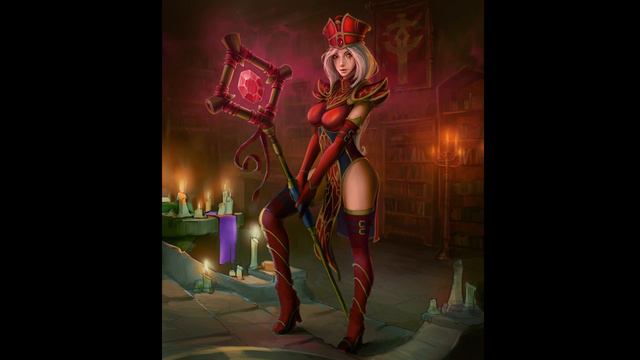 "High Inquisitor Whitemane" Heroes of Warcraft Fan Art Speedpaint смотреть онлайн