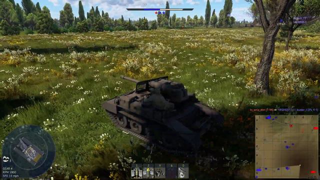War Thunder Gameplay - American Ground Battles #5 смотреть онлайн