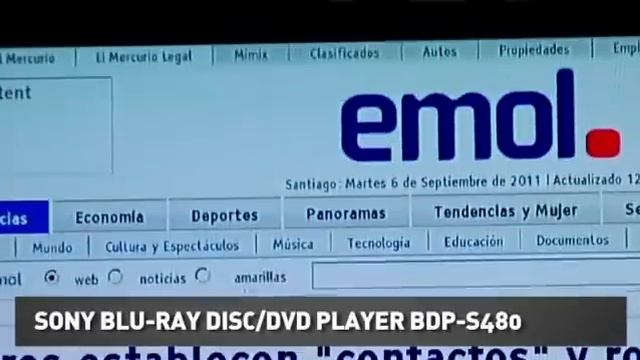 Review Reproductor Blu-Ray 3D Sony BDPS- 480 (español) Emol TV смотреть онлайн