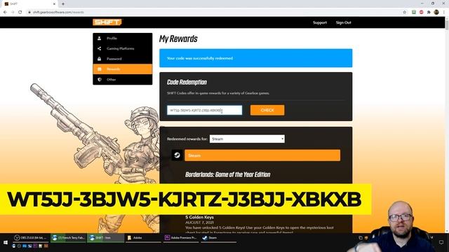 10 Golden Keys Borderlands 1 Shift Codes - All Platforms - Expires September 6, 2021 смотреть онлайн