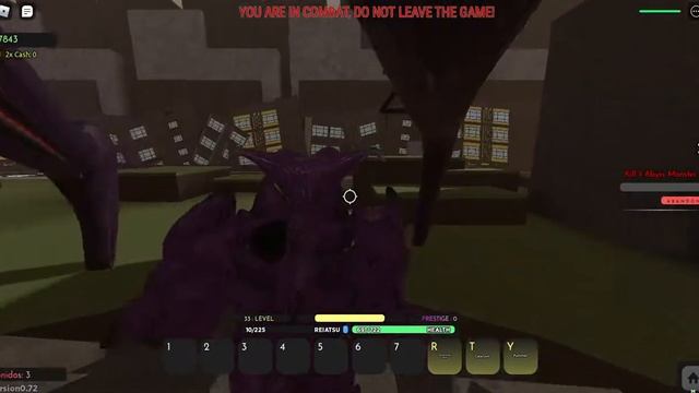 Reaper 2-Soloing the abyss monster as Adjuchas смотреть онлайн