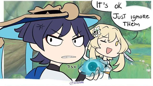 Nadie toca al enano excepto yo - Genshin Impact comic (FANDUB) смотреть онлайн