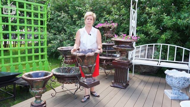 Вазоны для цветов ? Как украсить сад? ? Садовый декор от интернет-магазина hitsad.ru смотреть онлайн