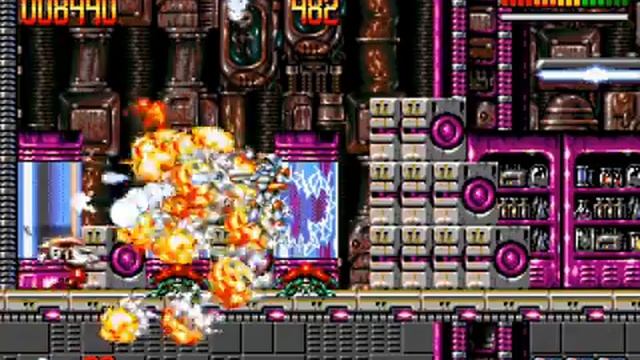 Sega Mega Drive: Mega Turrican смотреть онлайн