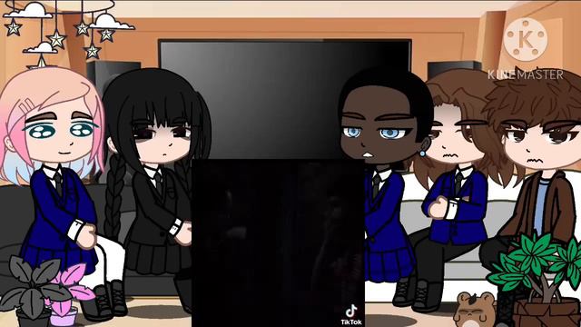 Wednesday reacts to Wednesday Addams part 2 смотреть онлайн