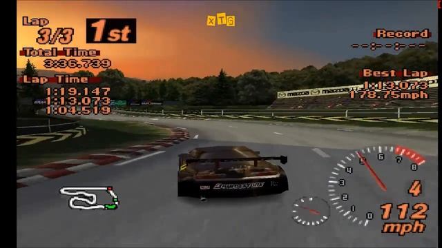 Gran Turismo 2 - Toyota Supra HD Gameplay смотреть онлайн