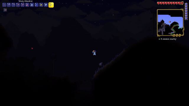 Finally getting a flynx staff in Terraria смотреть онлайн