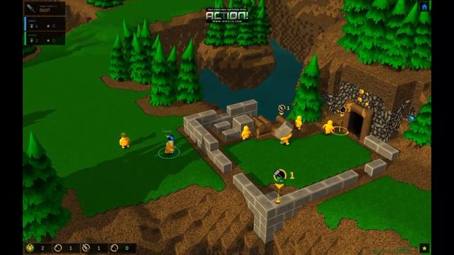[Castle Story LP #1 Rus] Основы управления , и построение крепости ! смотреть онлайн